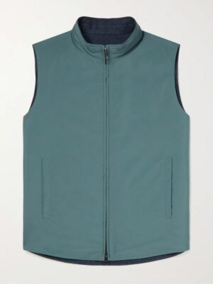 Wool and Cashmere Blend Gilet